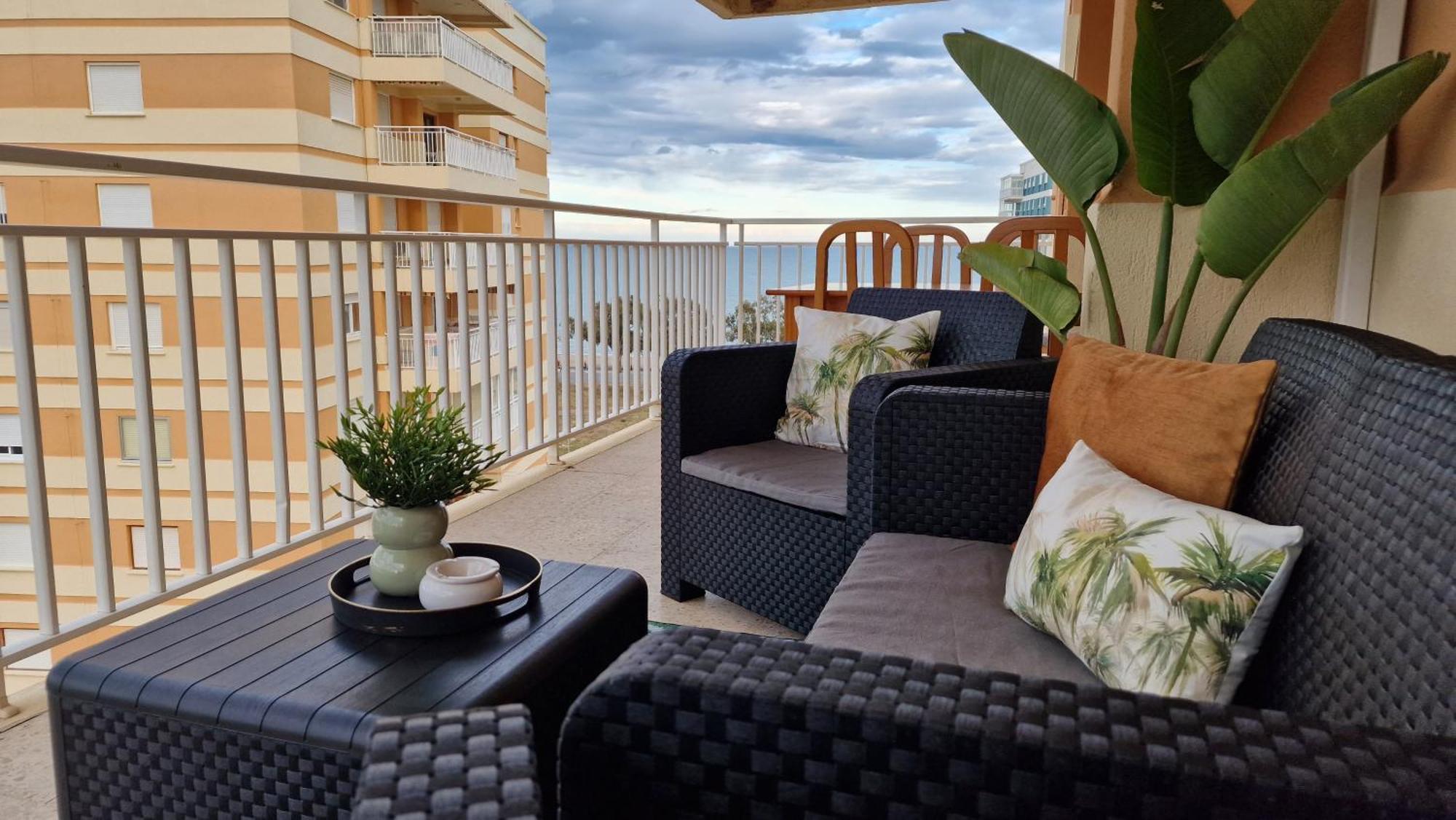 Apartamento 3 Habitaciones Con Piscina Y Vistas Al Mar Benicàssim Exterior foto
